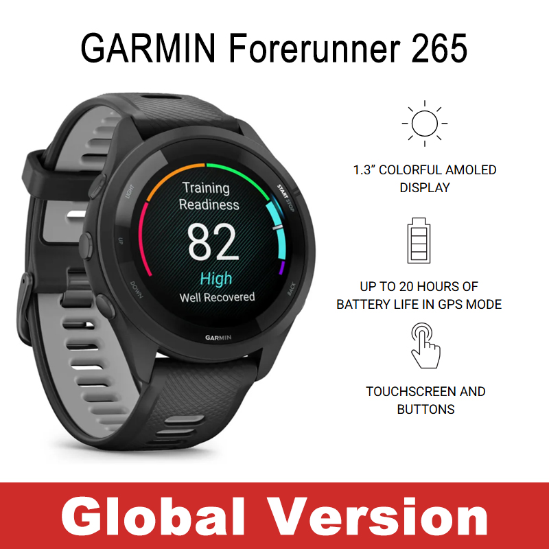 Smartwatch X - ساعة ذكية للجري Garmin Forerunner 265