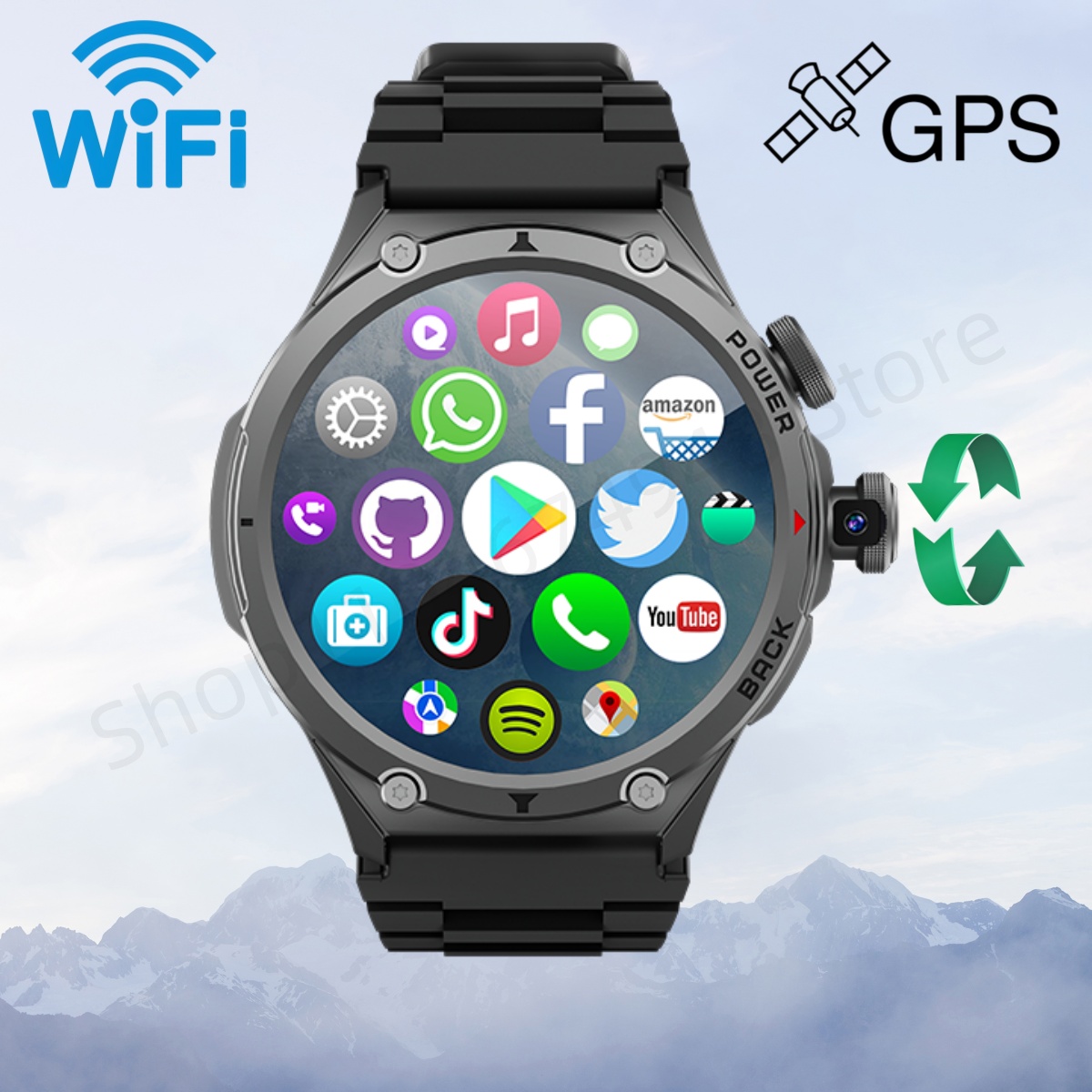 Smartwatch Store - H12 Smartwatch 4G LTE ساعة ذكية