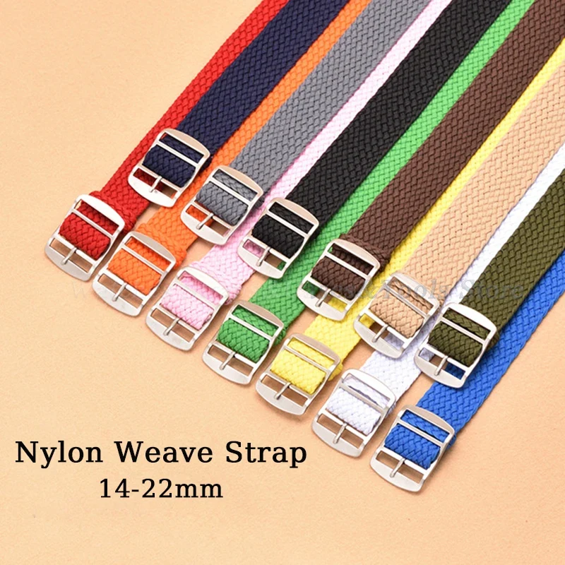Nylon Nato Strap - النايلون نسج حزام ساعة اليد ل