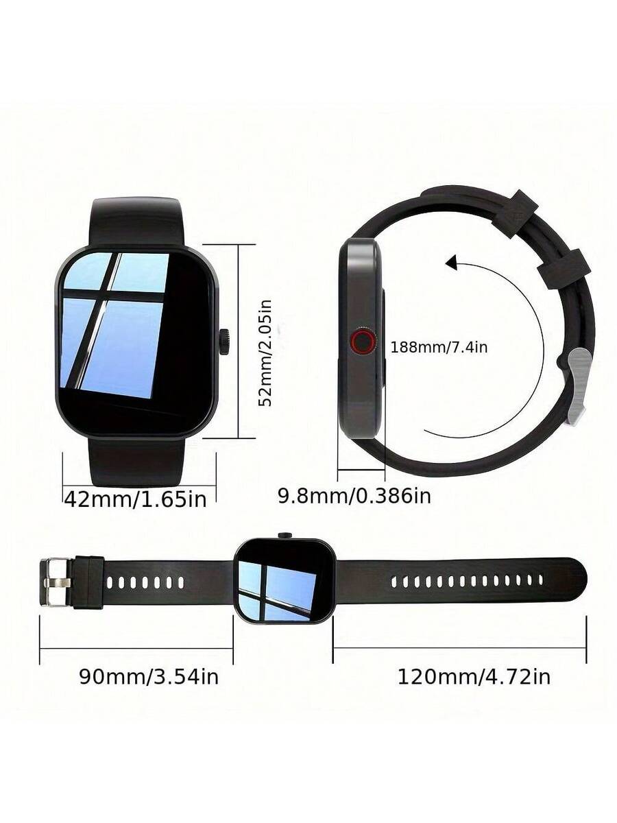 Smartwatch Touch - ساعة ذكية، مكالمات لاسلكية، وضع رياضي