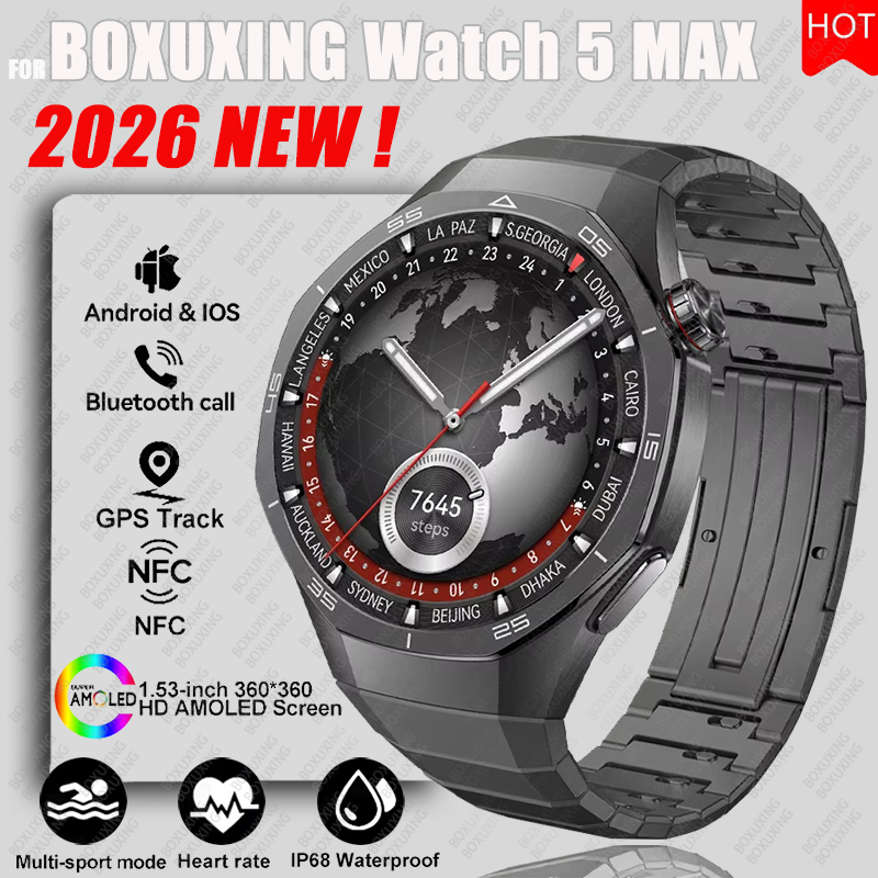 Smartwatch Faces - 2026 جديد ساعة BOXUXING 5 ماكس