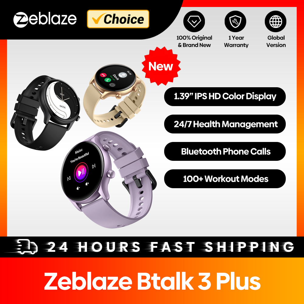 Smartwatch Faces - ساعة ذكية جديدة Zeblaze Btalk 3