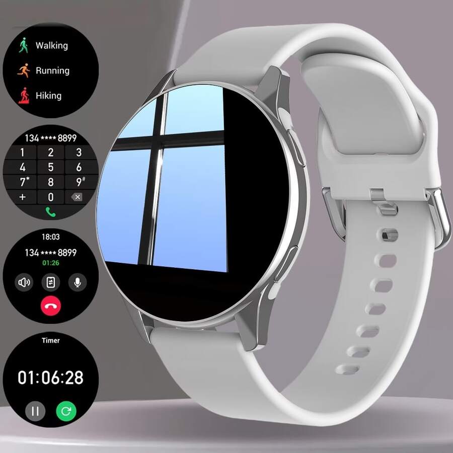 Smartwatch Touch - ساعة ذكية، مكالمات لاسلكية، وضع رياضي