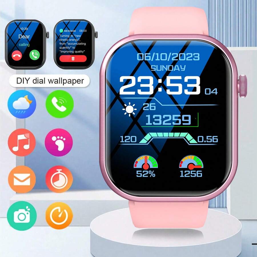 Smartwatch Touch - ساعة ذكية، مكالمات لاسلكية، وضع رياضي