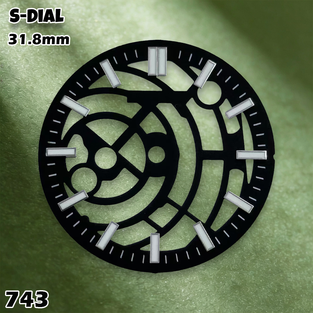 قرص ساعة NH 31.8 مم بشعار S، ق - مراجعة Accessories With Watch وسعره