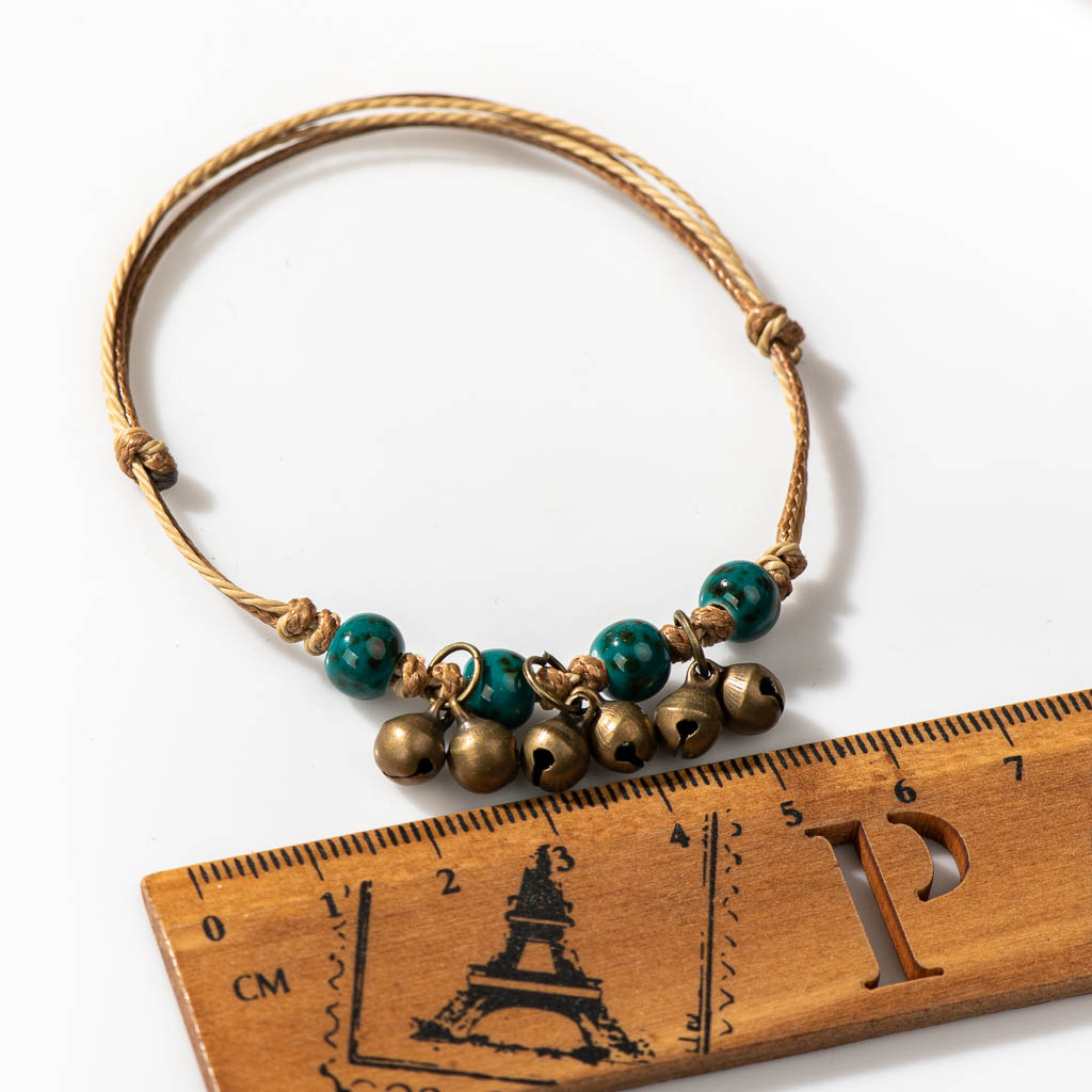 اليدوية السيراميك ريترو ستايل  - مراجعة Ceramic Link Bracelet وسعره
