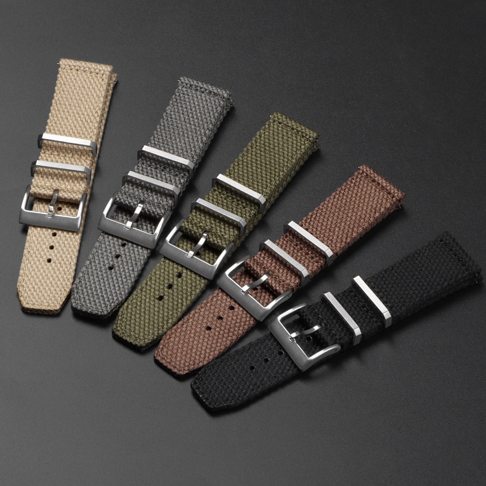 عالية الجودة النايلون حزام ساع - مراجعة Nylon Nato Strap وسعره