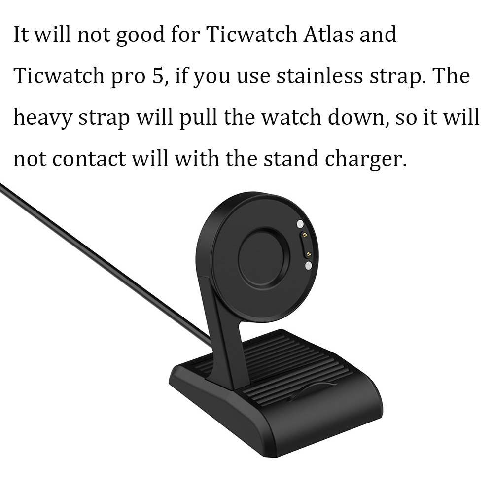 شاحن حامل لشاحن Ticwatch E3/ P - مراجعة Smartwatch X وسعره