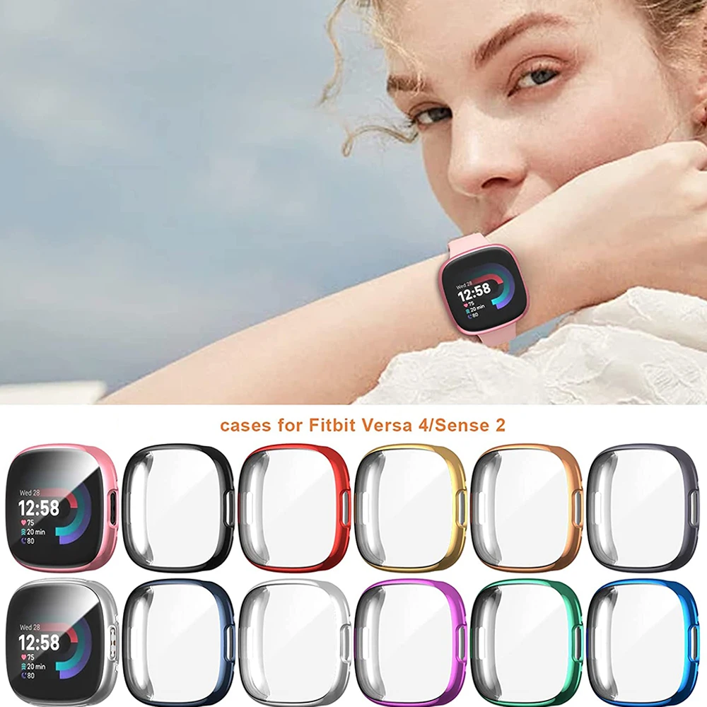 واقي شاشة لهاتف Fitbit Versa 4 - مراجعة Watch Case Bumper وسعره
