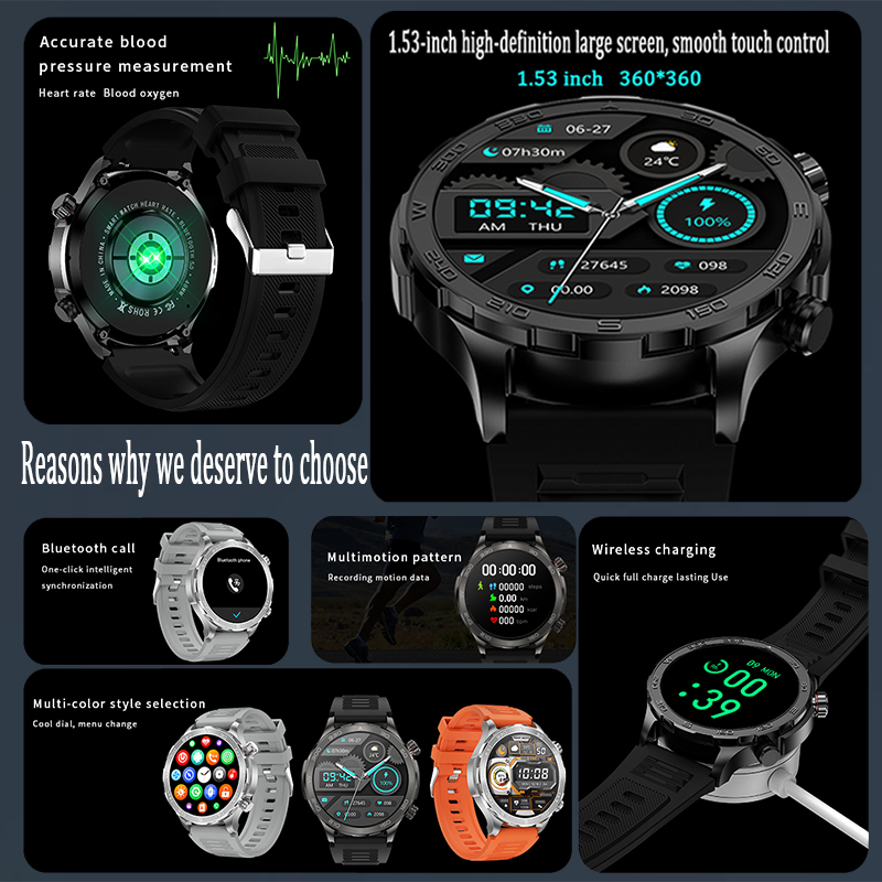 ساعة ذكية جديدة للرجال مع نظام - مراجعة Smartwatch Faces وسعره