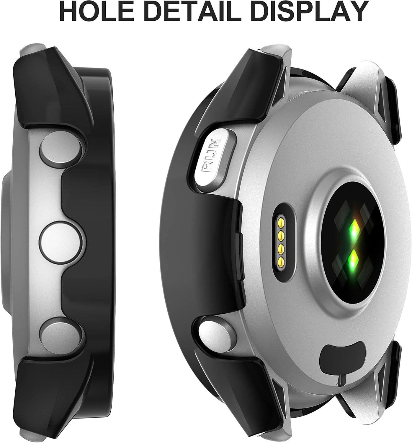 حافظة من الزجاج المقسى + PC لج - مراجعة Watch Case Bumper وسعره