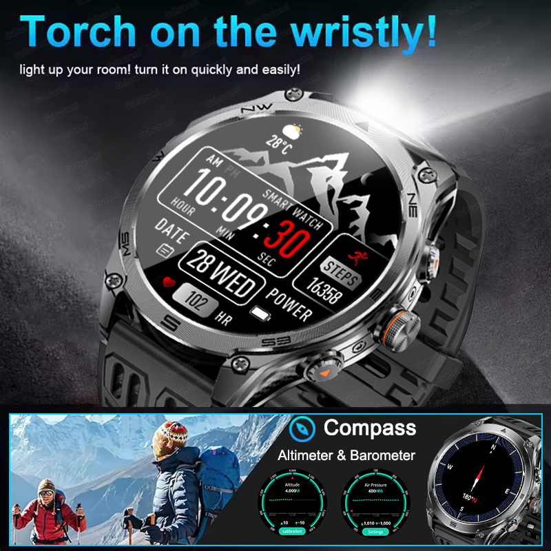 جديد الرياضة في الهواء الطلق G - مراجعة Smartwatch Touch وسعره