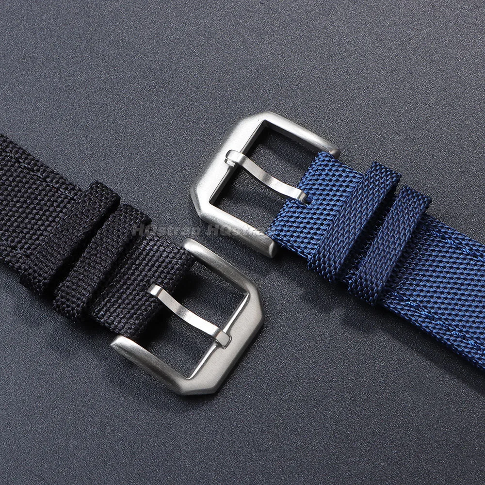 النايلون قماش حزام ساعة اليد ل - مراجعة Nylon Nato Strap وسعره