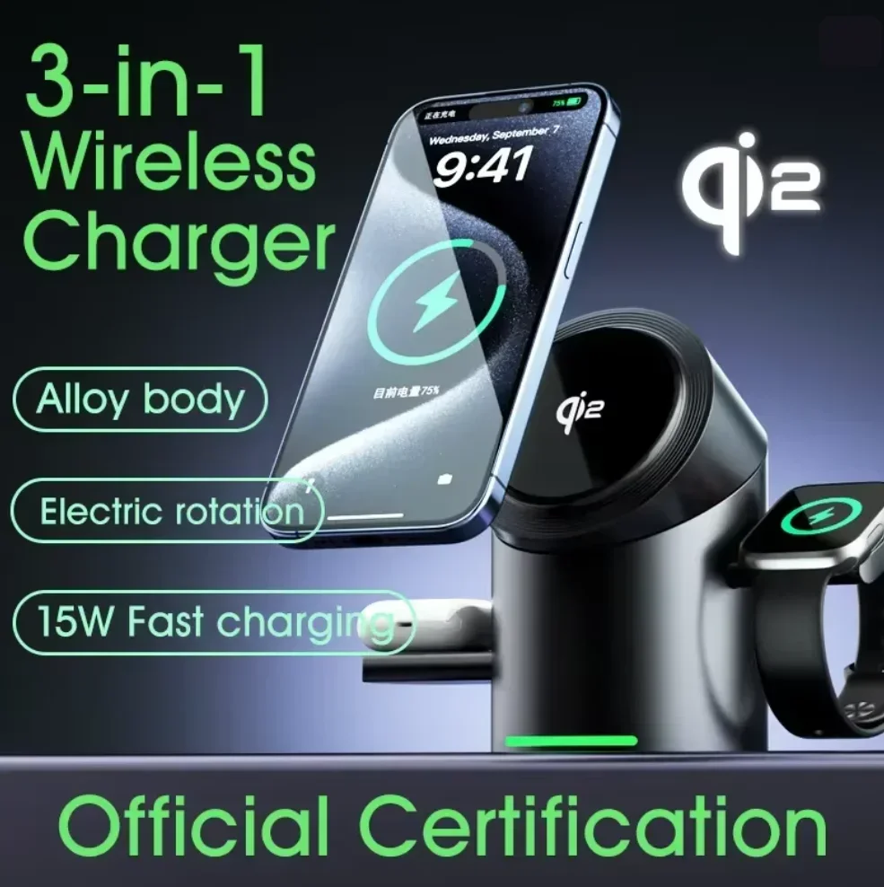شاحن لاسلكي مغناطيسي محدث لعام - مراجعة Smartwatch Touch وسعره