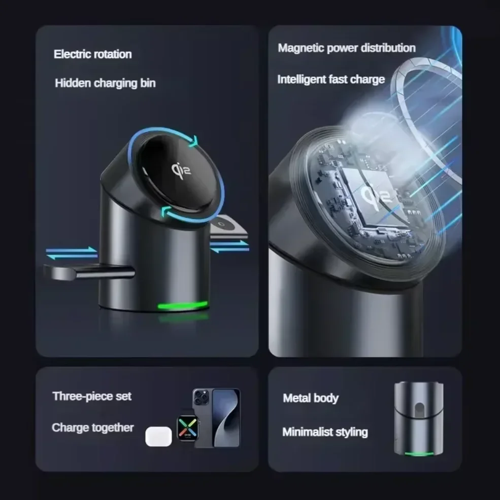 شاحن لاسلكي مغناطيسي محدث لعام - مراجعة Smartwatch Touch وسعره