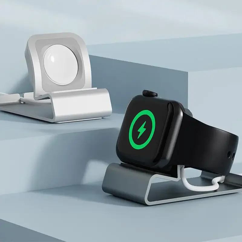 حامل شاحن ألومنيوم لساعة أبل ق - مراجعة Watch Charging Dock وسعره
