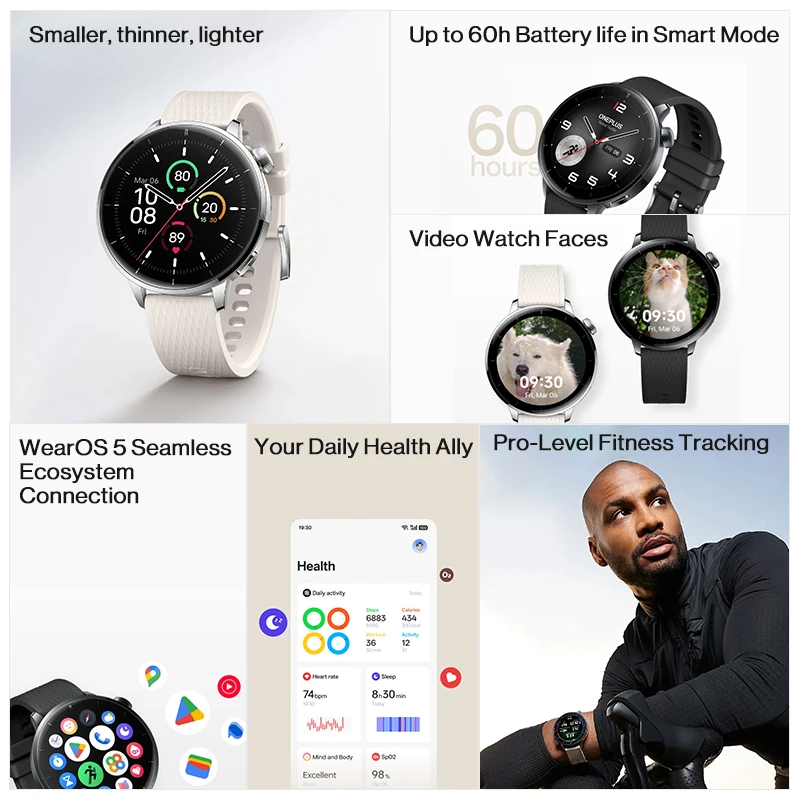الإصدار العالمي من ساعة OnePlu - مراجعة Smartwatch X وسعره