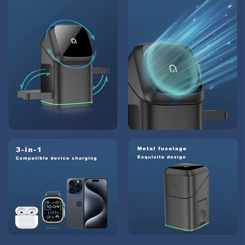 Praiser 25W Qi2 شاحن لاسلكي مغ - مراجعة Smartwatch Touch وسعره