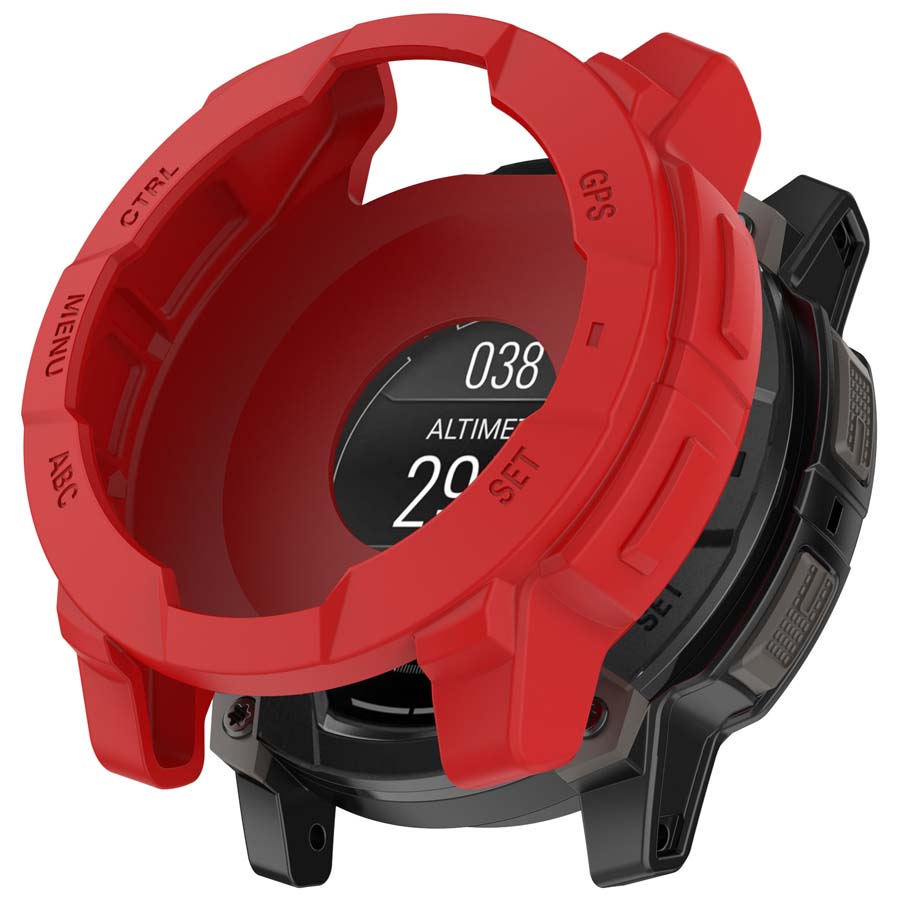 ل Garmin Instinct 3 الشمسية AM - مراجعة Watch Case Bumper وسعره