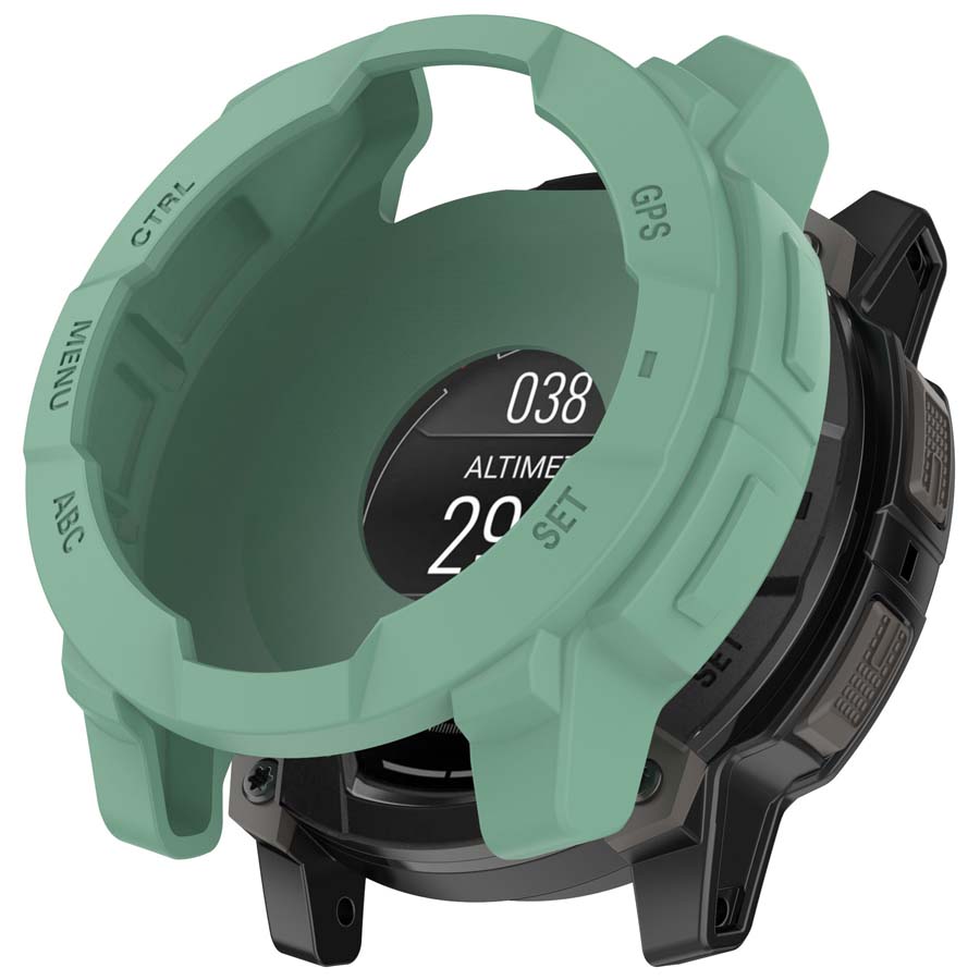 ل Garmin Instinct 3 الشمسية AM - مراجعة Watch Case Bumper وسعره