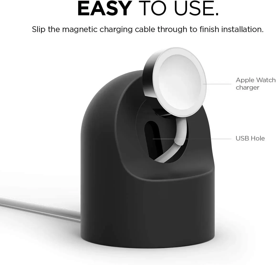حامل شاحن لساعة أبل سلسلة 9 8  - مراجعة Watch Charging Dock وسعره