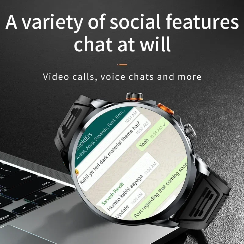 ساعة ذكية أندرويد جديدة H18 بش - مراجعة Smartwatch Store وسعره