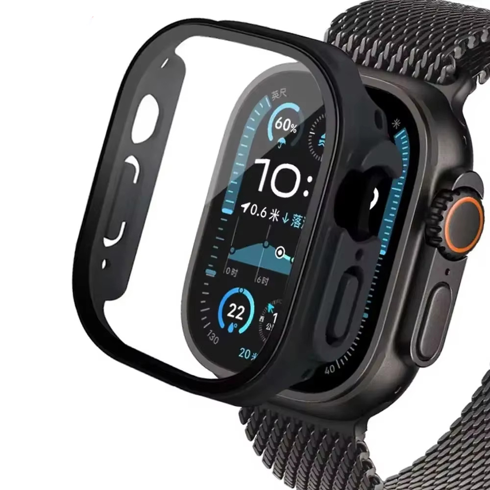 زجاج + حافظة لساعة أبل الترا 2 - مراجعة Watch Case Bumper وسعره