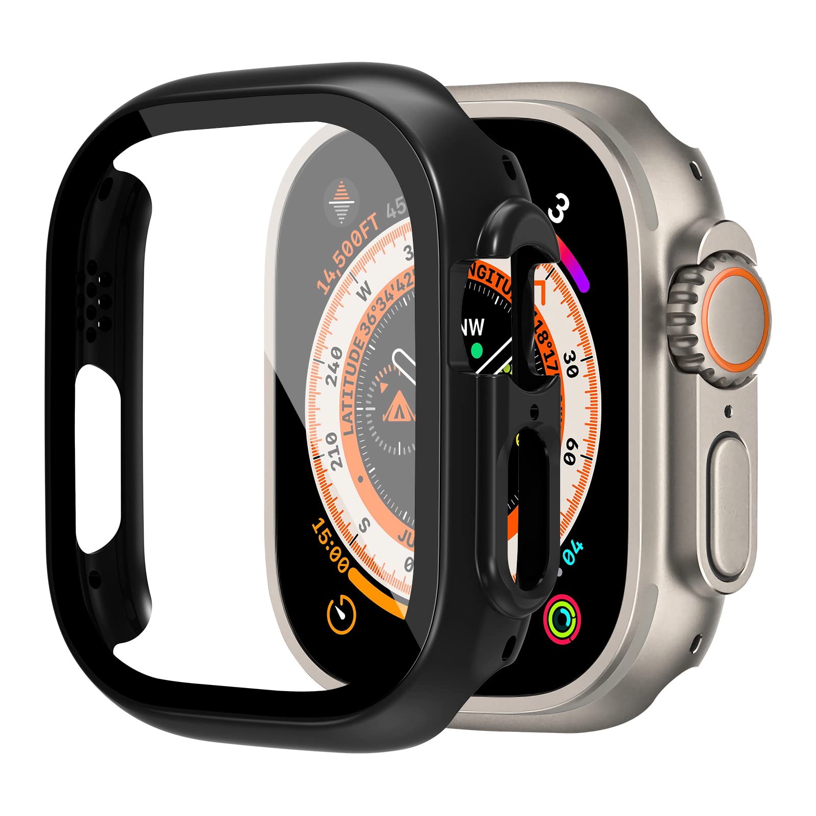 زجاج + حافظة لساعة أبل الترا 2 - مراجعة Watch Case Bumper وسعره
