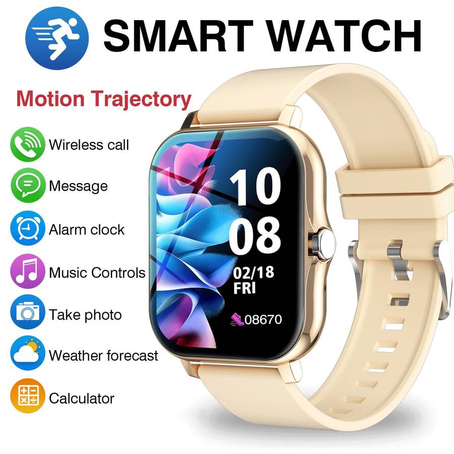 ساعة ذكية مع ميزة الاتصال اللا - مراجعة Smartwatch Touch وسعره