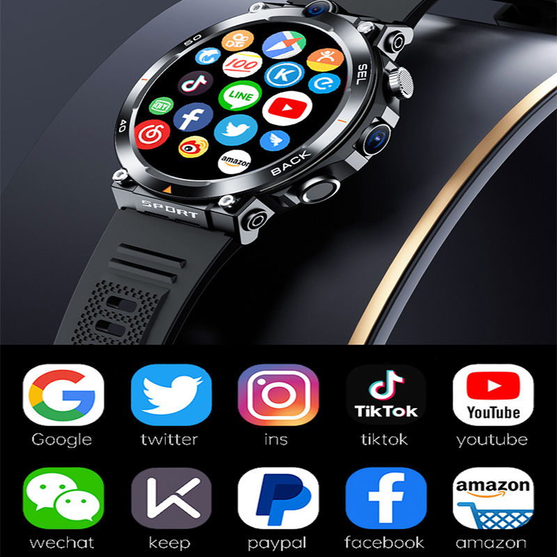جديد جوجل بلاي 1.39 بوصة 4G شب - مراجعة Smartwatch Id وسعره