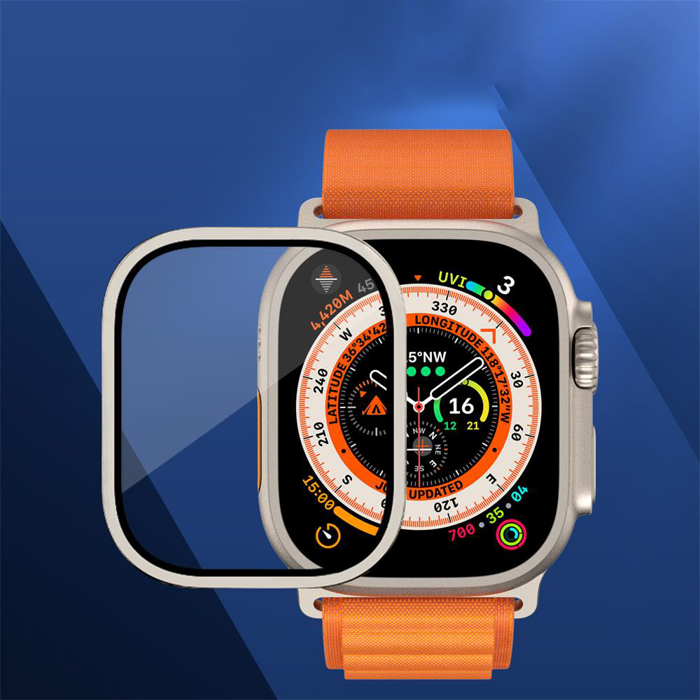 مصد معدني + زجاج مقسى لساعة أب - مراجعة Watch Case Bumper وسعره