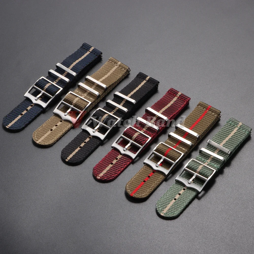 20 22 مللي متر حزام نايلون ل ت - مراجعة Nylon Nato Strap وسعره