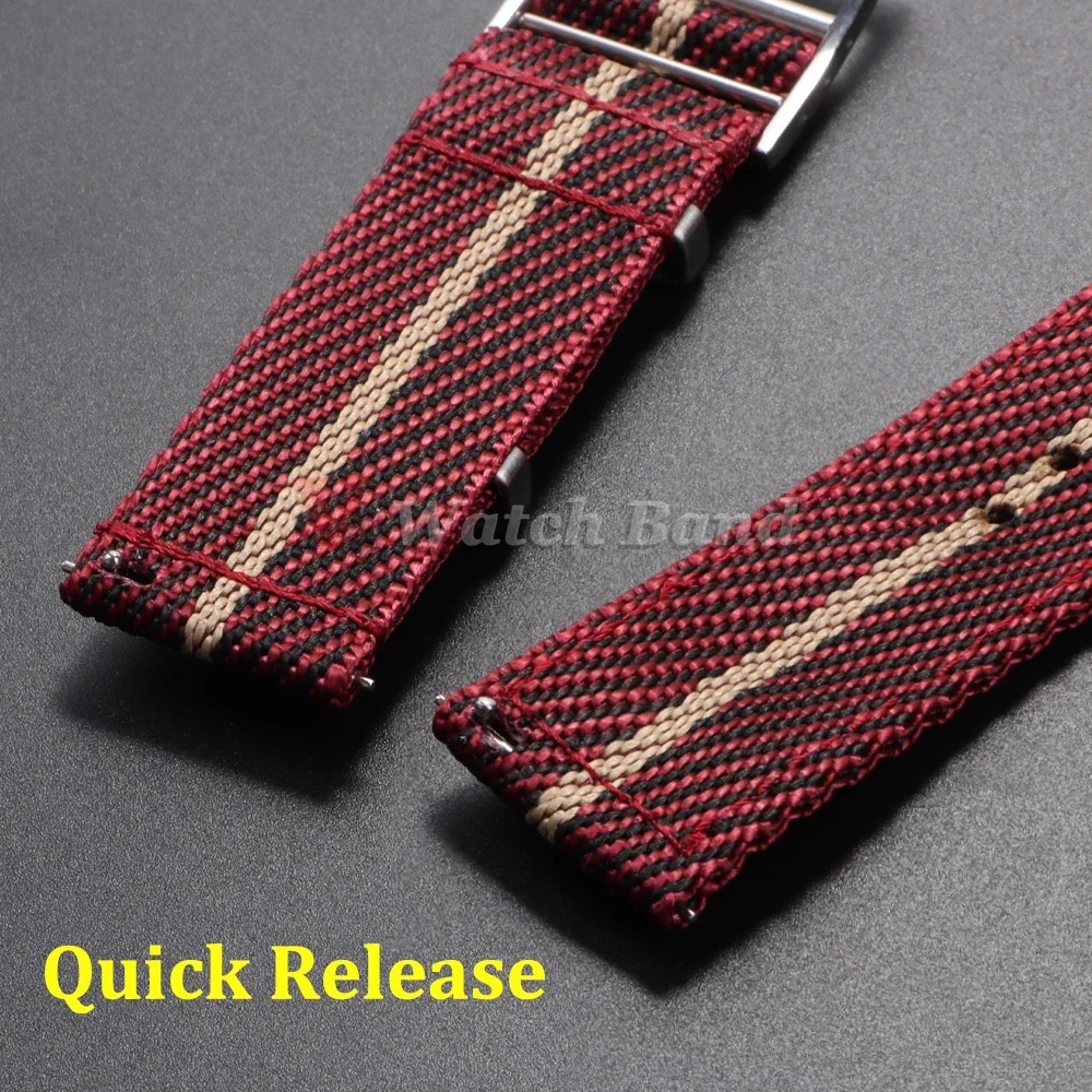 20 22 مللي متر حزام نايلون ل ت - مراجعة Nylon Nato Strap وسعره