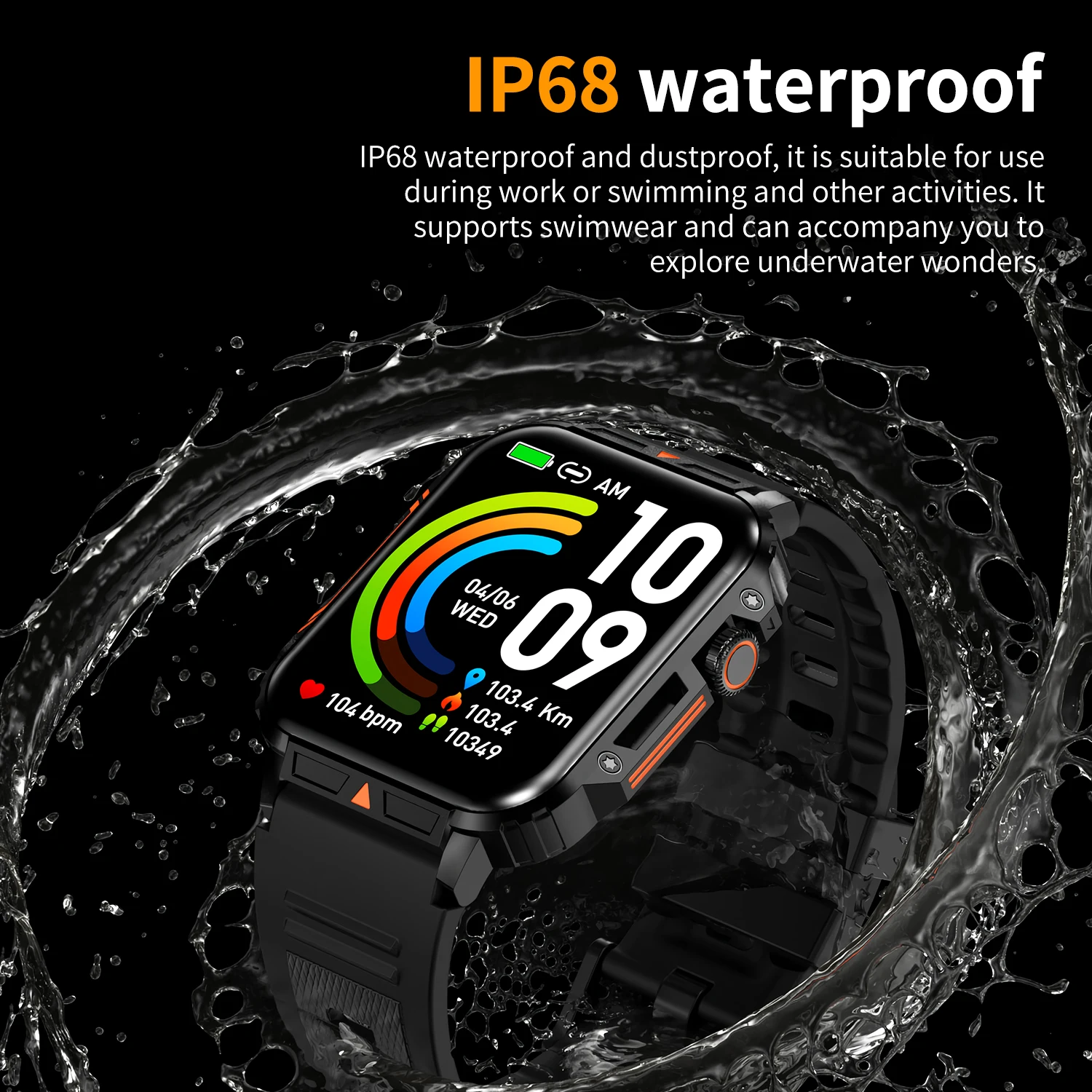 ساعة ذكية عسكرية فاخرة 2026 لل - مراجعة Smartwatch Face وسعره