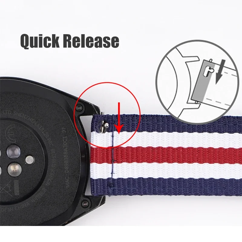 20 مللي متر 22 مللي متر المنسو - مراجعة Nylon Nato Strap وسعره