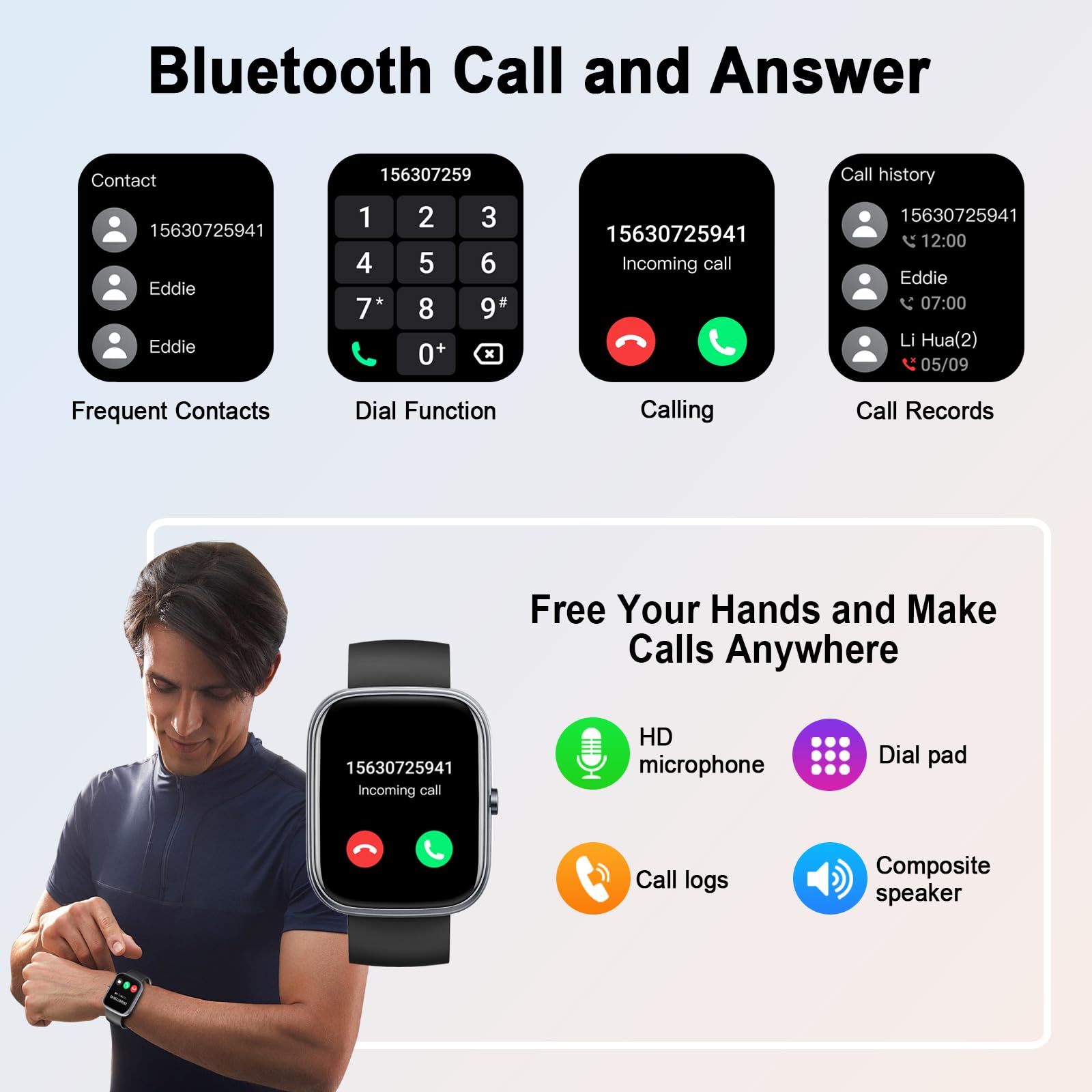 ساعة ذكية، ساعة ذكية مقاس 1.91 - مراجعة Smartwatch Faces وسعره