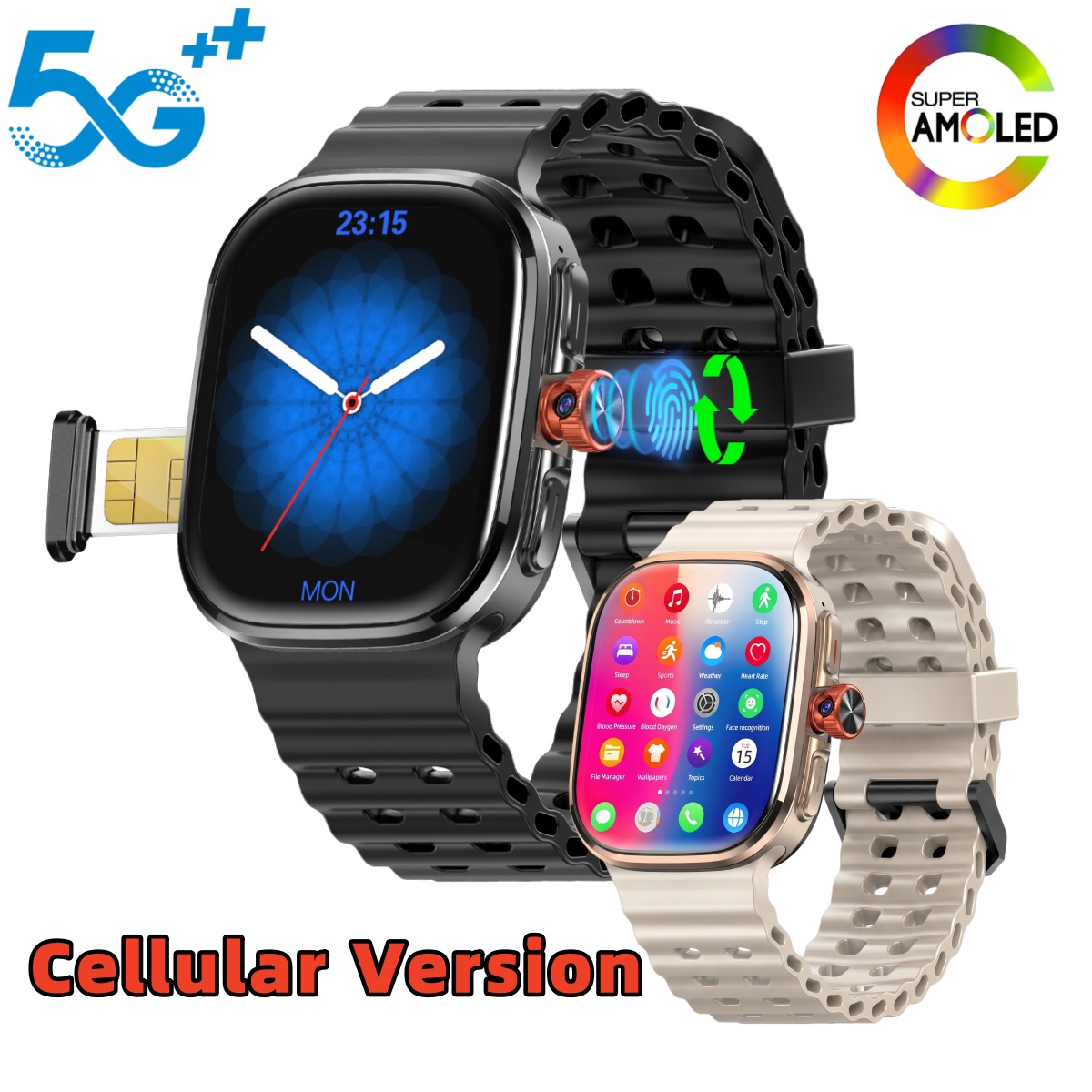 ساعة ذكية M99 Pro بنظام أندروي - مراجعة Smartwatch Id وسعره