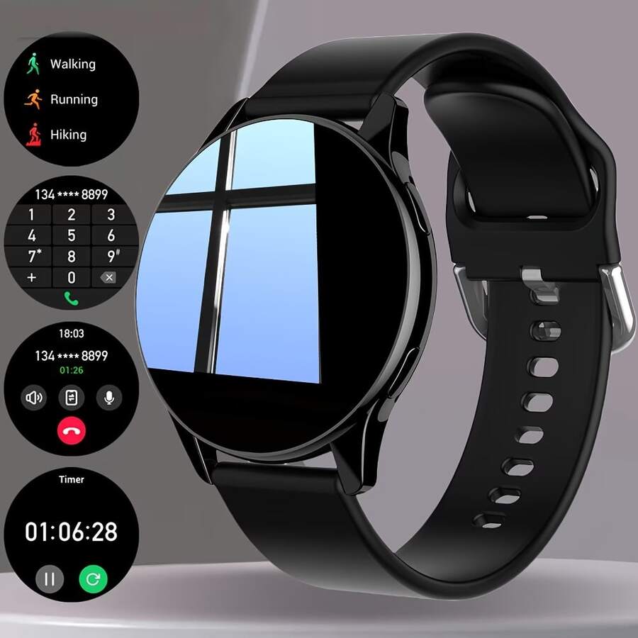 ساعة ذكية، مكالمات لاسلكية، وض - مراجعة Smartwatch Touch وسعره