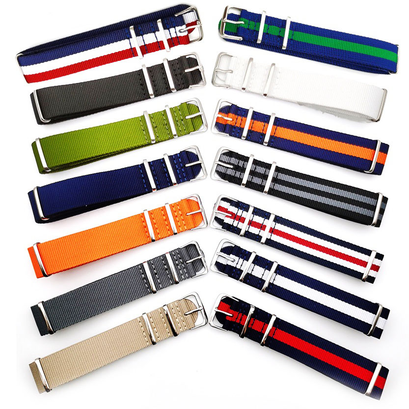 قماش الفرقة ل حزام ساعة اليد ا - مراجعة Nylon Nato Strap وسعره