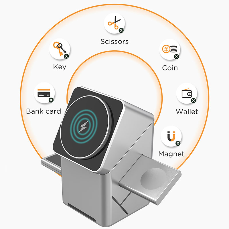 شاحن لاسلكي متعدد الوظائف 3 في - مراجعة Smartwatch Touch وسعره