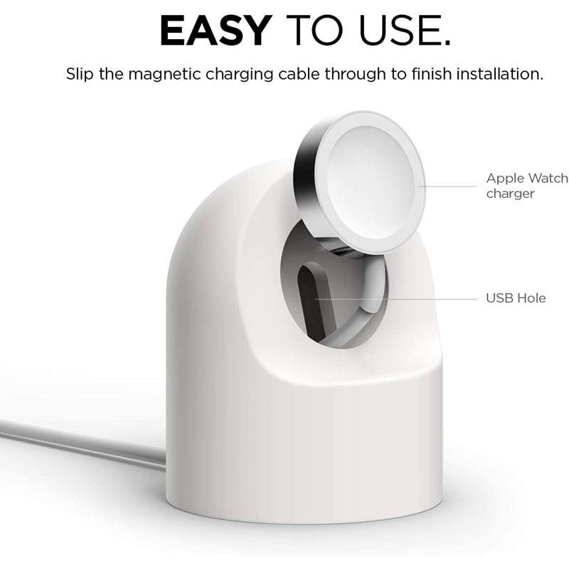 حامل شاحن لسلسلة ساعات Apple 9 - مراجعة Watch Charging Dock وسعره