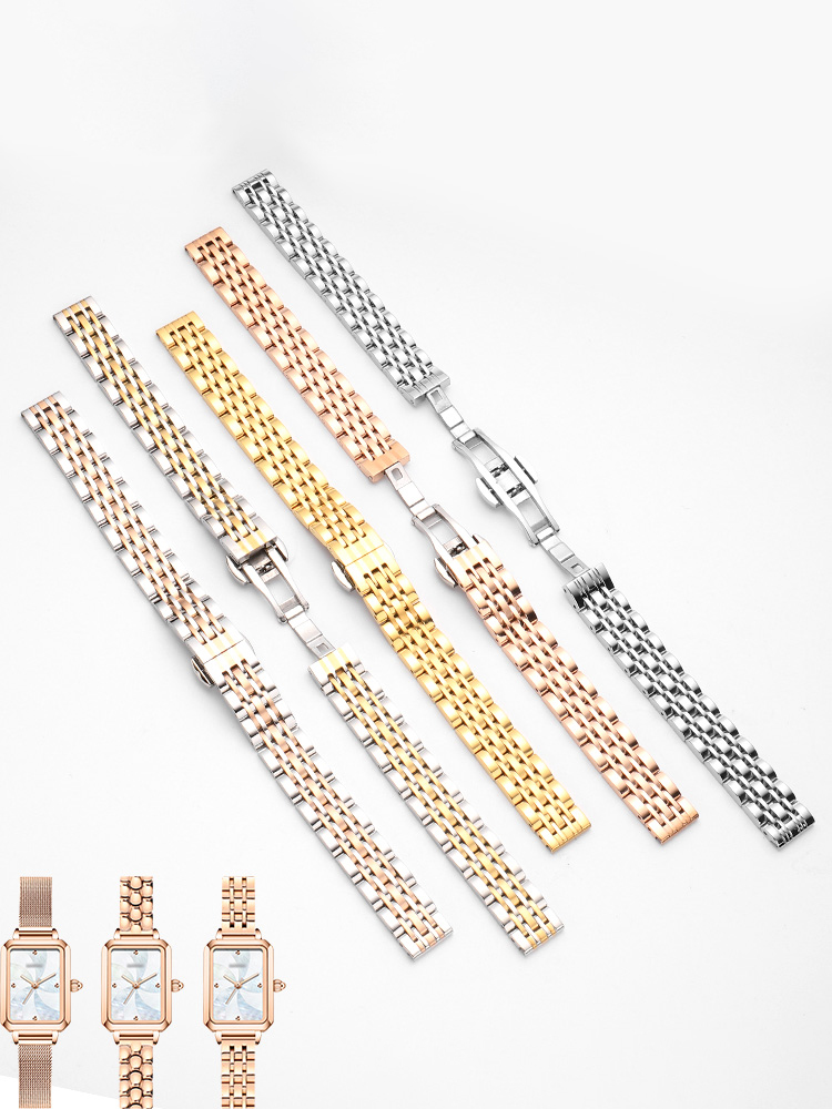 سوار ساعة نسائي حزام فولاذي مع - مراجعة Ceramic Link Bracelet وسعره