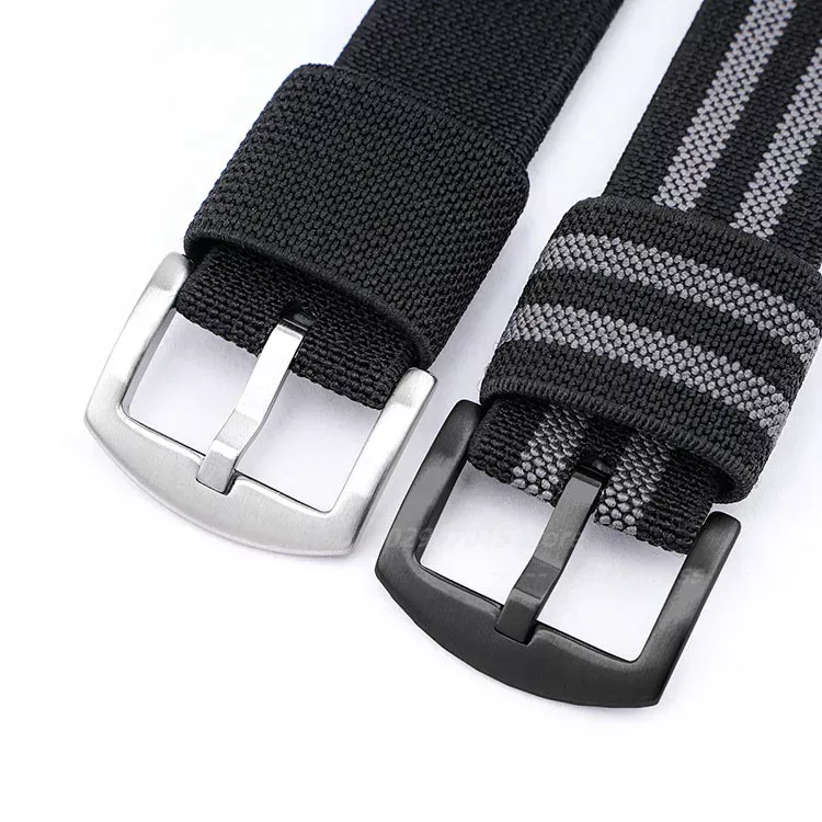 النايلون حزام (استيك) ساعة 18  - مراجعة Nylon Nato Strap وسعره