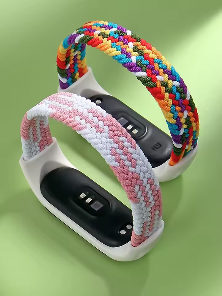 حزام لـ Mi band 7 8 6 5 نايلون - مراجعة Solo Loop Strap وسعره