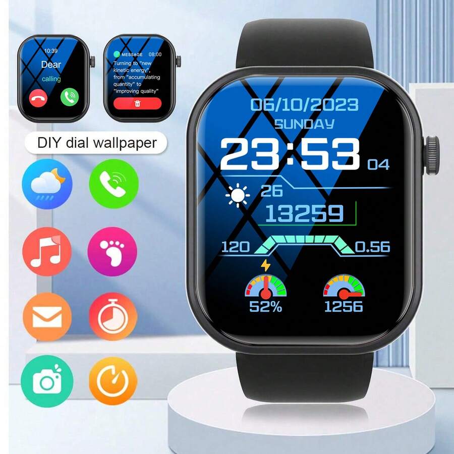 ساعة ذكية، مكالمات لاسلكية، وض - مراجعة Smartwatch Touch وسعره