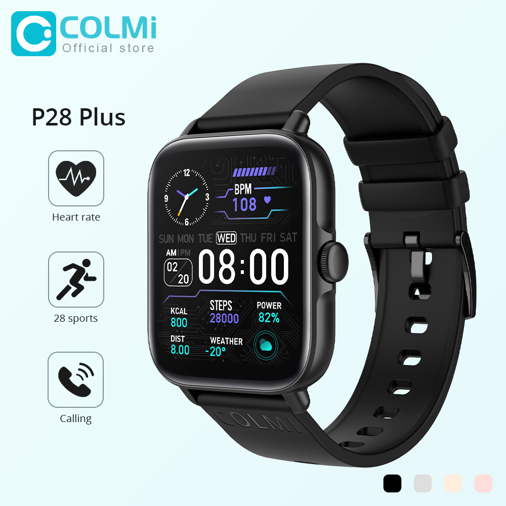 COLMI P28 Plus بلوتوث الرد على - مراجعة Smartwatch Face وسعره