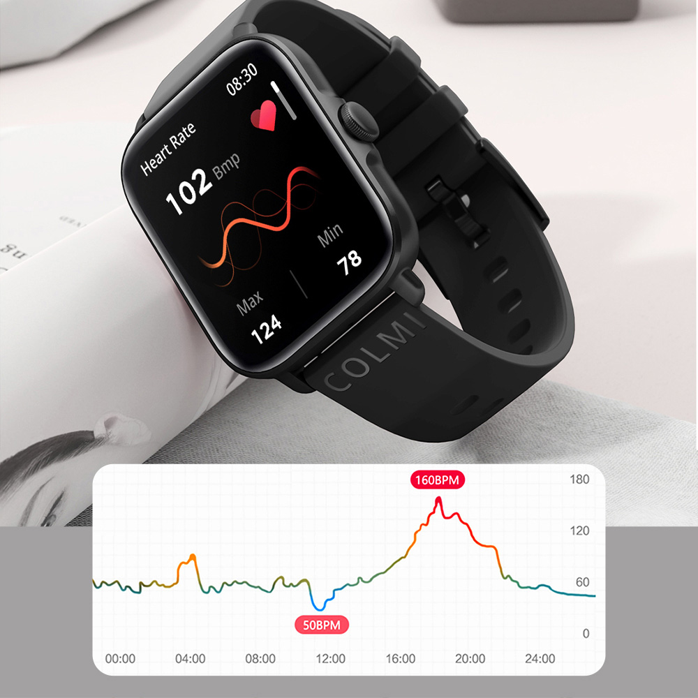 COLMI P28 Plus بلوتوث الرد على - مراجعة Smartwatch Face وسعره